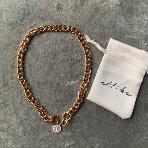 18K gold ETTIKA Chain Necklace - Picture 1 of 4